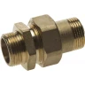 Соединитель GENERAL FITTINGS прямой с накидной гайкой, латунь, ш/ш, 3/4" 51037-S/S-3/4 купить в Урае