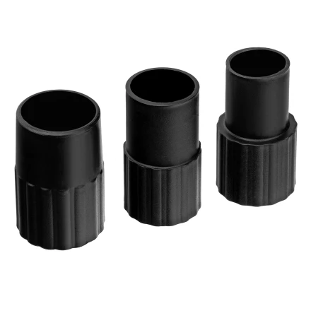 Комплект адаптеров для подключения пылесоса к электроинструменту 32-35-38 мм Denzel 28218 купить в Урае