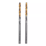 Сверло спиральное по металлу 3 x 60 мм, Р6М5, Golden Tip , 2шт. Denzel 718225 купить в Урае