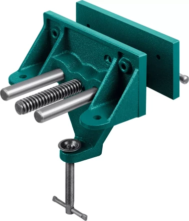 Тиски KRAFTOOL столярные переносные, на струбцине 32720-155 купить в Урае