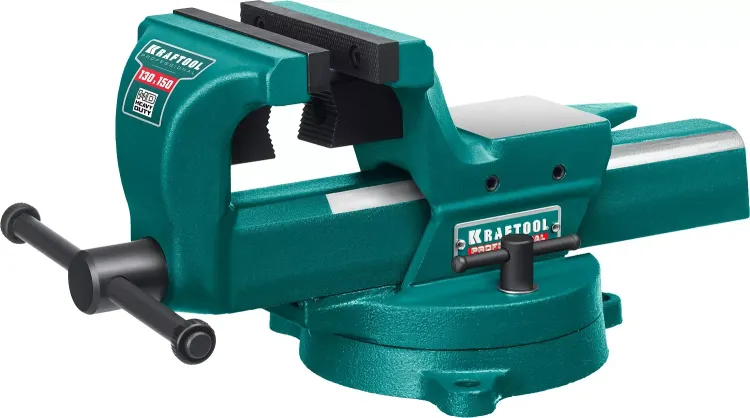 Тиски KRAFTOOL FORGE кованные стальные 32700-150 купить в Урае