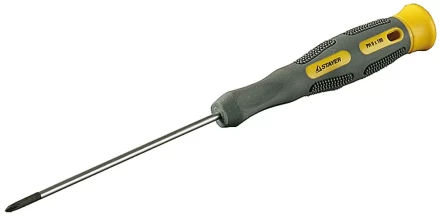 Отвертка STAYER &quot;PRECISION&quot; MAX-GRIP для точн работ, Cr-V, намагн, PH №0x150мм 25826-0-150 G купить в Урае