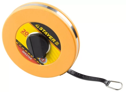 Мерная лента STAYER &quot;MASTER&quot; F-20, фиберглассовое двустороннее полотно, 20м 3415-20_z01 купить в Урае