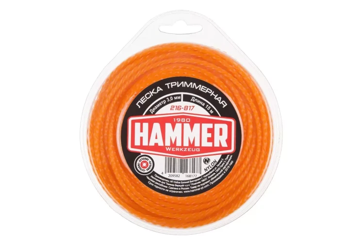 Леска для триммеров HAMMER 216-817 купить в Урае