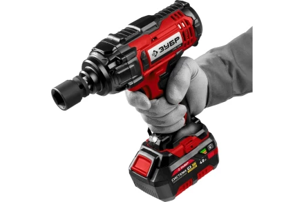 Гайковерт ударный, 1 АКБ (4 Ач), в кейсе ГУЛ-410-41 купить в Урае