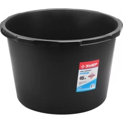 Кадка ЗУБР "ЭКСПЕРТ" строительная пластмассовая, 45л 06095-45_z03