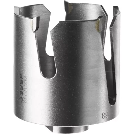 Коронка ЗУБР &quot;ПРОФИ&quot; &quot;ПРОУНИВЕРСАЛ&quot;, твердосплав резцы, бетон, кирпич, керам, цв мет, гипсокарт, пласт, дерево, d=68мм 29514-68 купить в Урае