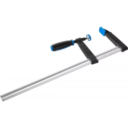 Струбцина ЗУБР &quot;ПРОФЕССИОНАЛ&quot;, тип &quot;F&quot;, двухкомпонентная ручка, стальная закаленная рейка, 120х500мм 32155-120-500 купить в Урае