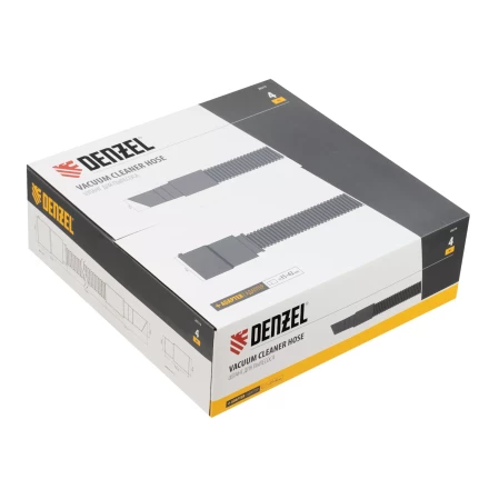 Шланг для пылесоса 4 м с адаптерами для Denzel RVC20, RVC30, LVC20, LVC30 28219 купить в Урае