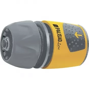 Соединитель быстросъемный для шланга 1/2-3/4 аквастоп АВС-пластик PALISAD LUXE 66267 купить в Урае