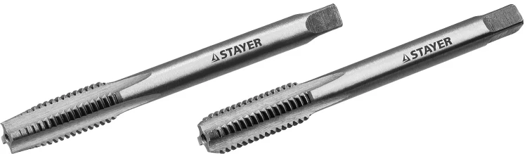 Комплект метчиков STAYER "MASTER", сталь 9ХС, М8х1,25, 2 шт 28025-08-1.25-H2 купить в Урае