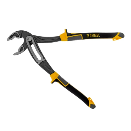 Клещи переставные Denzel 17900, трехкомпонентные рукоятки 240 мм купить в Урае