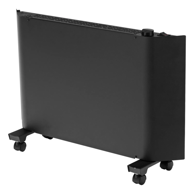 Конвектор электрический Denzel XCE-1500 B, 230 В, 1500 Вт, X-образный нагреватель черный 98128 купить в Урае