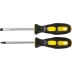 Набор STAYER &quot;MASTER&quot;: Отвертки слесарные, двухкомпонентная рукоятка, магнитный наконечник, 2 / 6мм - 100мм, 2шт 2513-H2_z01 купить в Урае