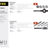Набор плашек STAYER "MASTER", плашкодержатель 1шт, плашки 7шт, 8 предметов 28015-H8_z01 купить в Урае