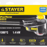 Газовая горелка "ProTerm" на баллон, STAYER "PROFESSIONAL" 55582, с пьезоподжигом, регулировка пламени, вихревое пламя, цанговое соединение, 1300С 55582 купить в Урае