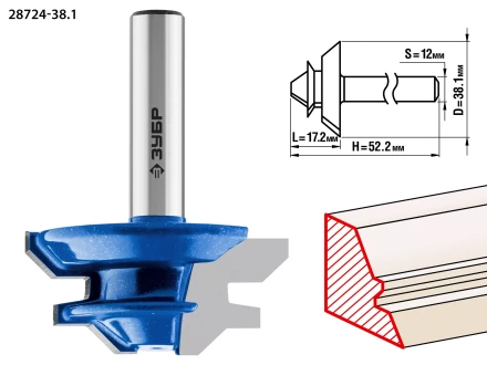 Фрезы кромочные для углового сращивания серия ПРОФЕССИОНАЛ купить в Урае