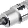 Торцовая бита-головка KRAFTOOL "INDUSTRIE QUALITAT", материал S2, HEX, сатинированная, 1/2", H4 27908-04_z01 купить в Урае