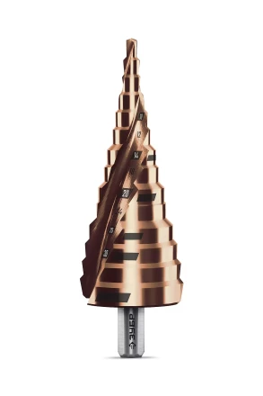 ЗУБР КОБАЛЬТ 4-39мм, 14 ступеней, винтовая проточка, сверло ступенчатое, серия Профессионал(29674-4-39-14) купить в Урае