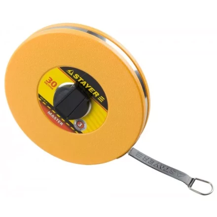 Мерная лента STAYER &quot;MASTER&quot; F-30, фиберглассовое двустороннее полотно, 30м 3415-30_z01 купить в Урае