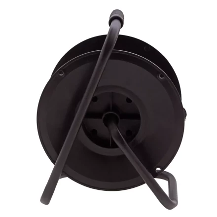 Удлинитель силовой 30 м Сибртех 95863, 16А, тип УХ10, ПВС, на кабельной катушке, 4 розетки без заземления купить в Урае