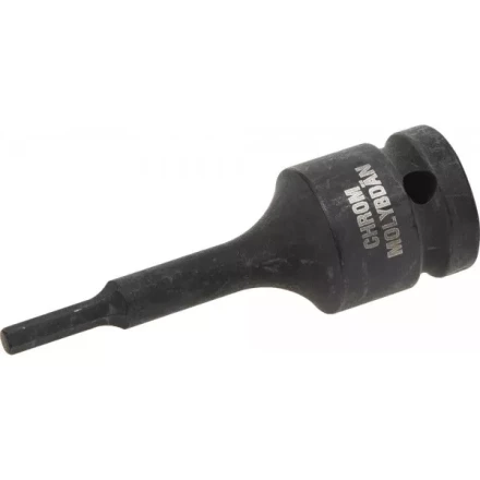 Торцовая головка KRAFTOOL &quot;INDUSTRIE QUALITAT&quot; ударная (1/2&quot;), HEX, Cr-Mo, фосфатированная, H4 27950-04 купить в Урае