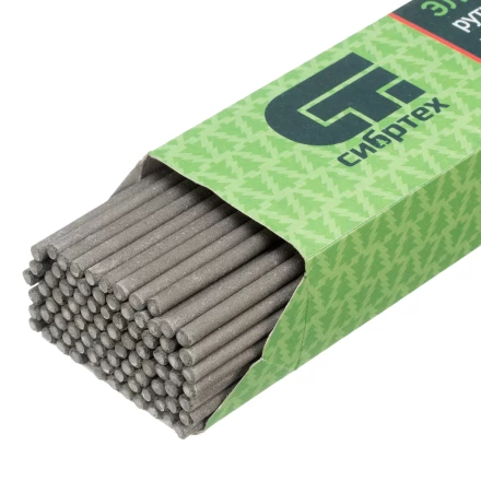 Электроды MP-3, диам. 4 мм, 5 кг., рутиловое покрытие Сибртех 97534 купить в Урае