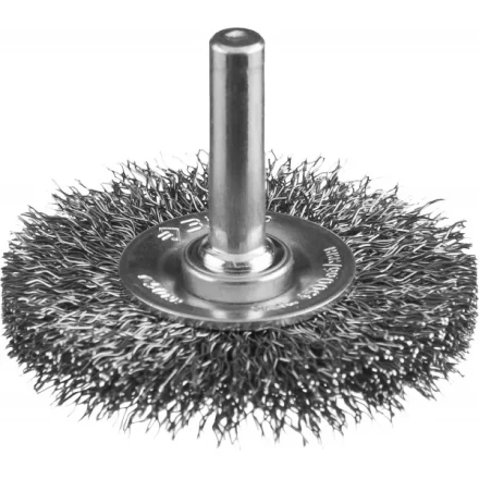 ЗУБР &quot;ПРОФЕССИОНАЛ&quot;. Щетка дисковая для дрели, витая стальная проволока 0,3мм, 50мм 35198-050_z02 купить в Урае