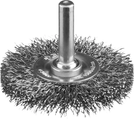ЗУБР &quot;ПРОФЕССИОНАЛ&quot;. Щетка дисковая для дрели, витая стальная проволока 0,3мм, 50мм 35198-050_z02 купить в Урае