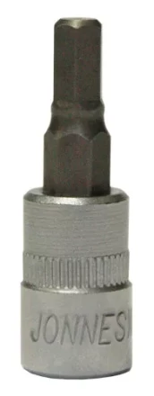 Торцевая головка 1/4&quot;DR 6 мм с шестигранной вставкой HEX S09H206 Jonnesway 47873 купить в Урае