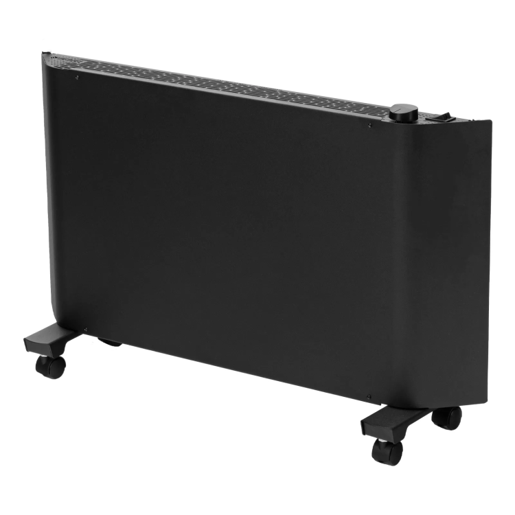 Конвектор электрический Denzel XCE-2000 B, 230 В, 2000 Вт, X-образный нагреватель черный 98129 купить в Урае