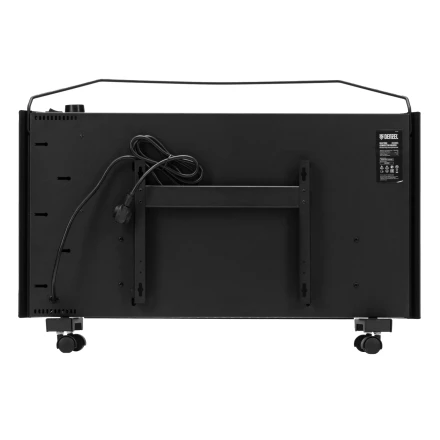 Конвектор электрический Denzel XCE-2000 B, 230 В, 2000 Вт, X-образный нагреватель черный 98129 купить в Урае