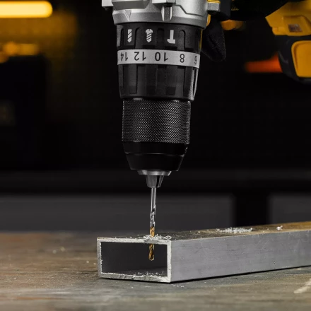 Сверло спиральное по металлу 3,5 x 70 мм, Р6М5, Golden Tip , 2шт. Denzel 718227 купить в Урае