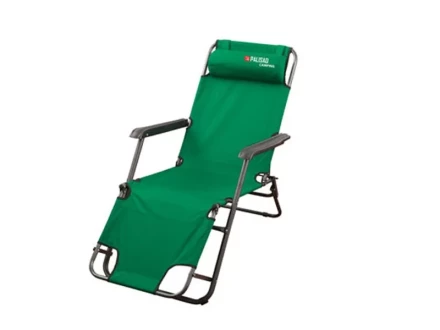 Кресло-шезлонг двухпозиционное 156х60х82 см PALISAD Camping 69587 купить в Урае