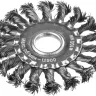 DEXX. Щетка дисковая для УШМ, жгутированная стальная проволока 0,5мм, 100ммх22мм 35100-100 купить в Урае