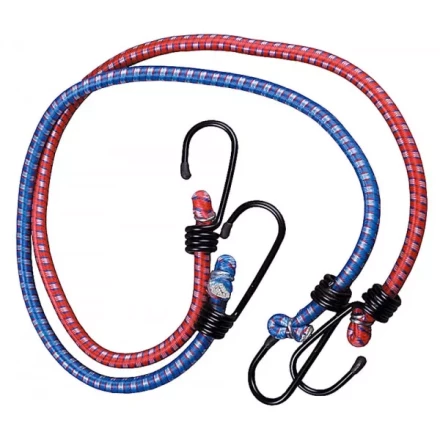 Шнур ЗУБР крепежный резиновый, со стальными крюками, 60см, 2шт 4-40507-060 купить в Урае