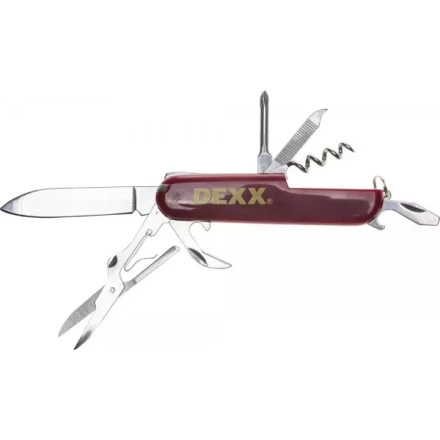 Нож DEXX складной многофункциональный, пластиковая рукоятка, 10 функций 47645 купить в Урае