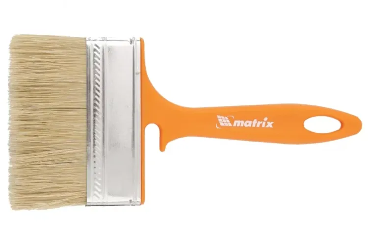 Кисть флейцевая "ФАСАД" 100х12 мм MATRIX Color Line 83392 купить в Урае