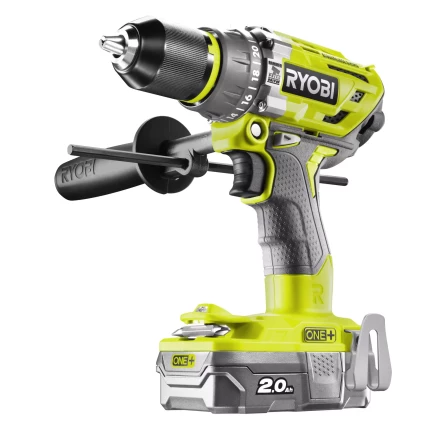 Ryobi Бесщеточная ударная дрель шуруповерт R18PD7-220B 5133004295 купить в Урае