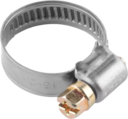 Хомуты нержавеющие с накатной лентой 9 мм коробка серия ПРОФЕССИОНАЛ купить в Урае