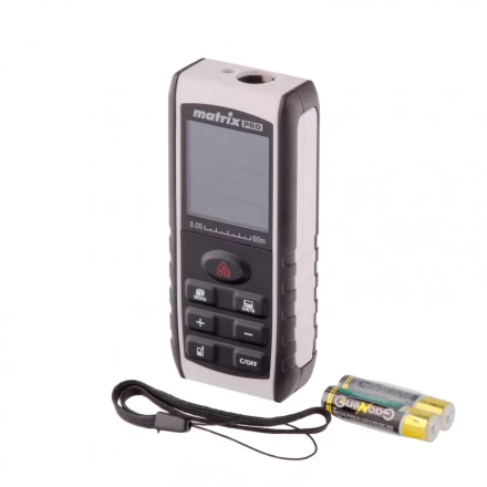 Лазерный дальномер Matrix LD-60 с электронным угломером 38016 купить в Урае