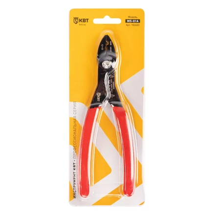 Многофункциональный стриппер КВТ WS-01A для снятия изоляции с проводов 0.5–4.0 мм (102403) купить в Урае