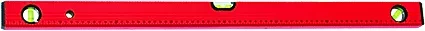 Уровень алюминиевый 600 мм 3 глазка красный линейка  MATRIX 33223 купить в Урае