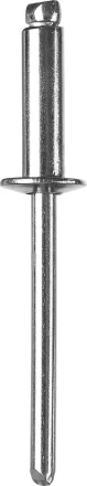 Заклепки ЗУБР из нержавеющей стали, 4,8x14мм, 500шт 31315-48-14 купить в Урае