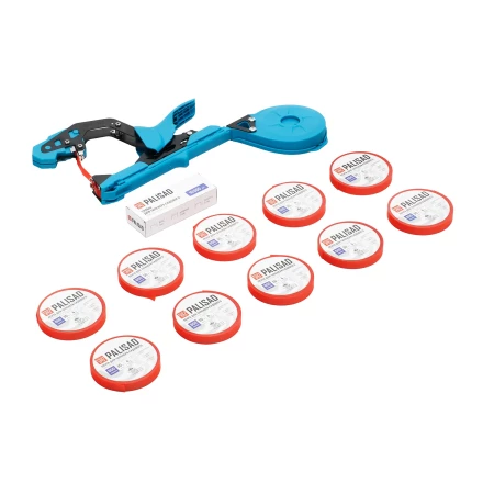 Набор, тапенер садовый для подвязки растений, скобы 10 000 шт., 11 лент 30 м, LUXE// Palisad 64534 купить в Урае