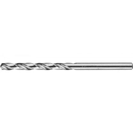 Сверло ЗУБР &quot;ЭКСПЕРТ&quot;  по металлу, цилиндрический хвостовик, быстрорежущая сталь Р6М5, класс точности А1, 4,2х75мм 4-29625-075-4.2 купить в Урае