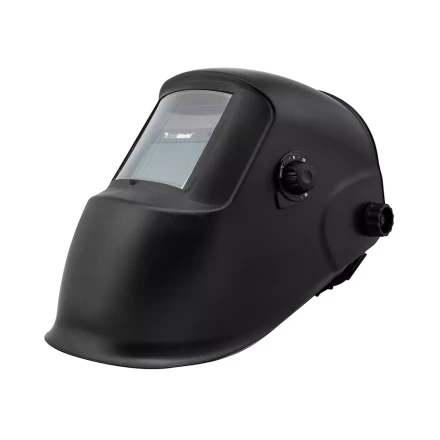 Маска сварщика Корунд черная ф-р АСФ 4/9-13 с внеш. рег. FoxWeld ,без коробки купить в Урае