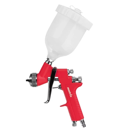 Краскораспылитель HP пневмат. с верхним бачком V= 0,6 л, сопло диаметром 1.7 мм// Matrix 57321 купить в Урае