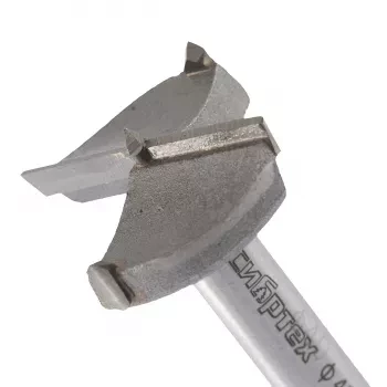 Сверло Форстнера по дереву 40 мм цилиндрический хвостовик СИБРТЕХ 704840 купить в Урае