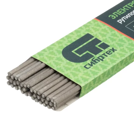 Электроды АНО-21, диам. 3 мм, 1 кг., рутиловое покрытие Сибртех 97535 купить в Урае